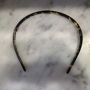 Machete Tortoise Shell Headband, thin